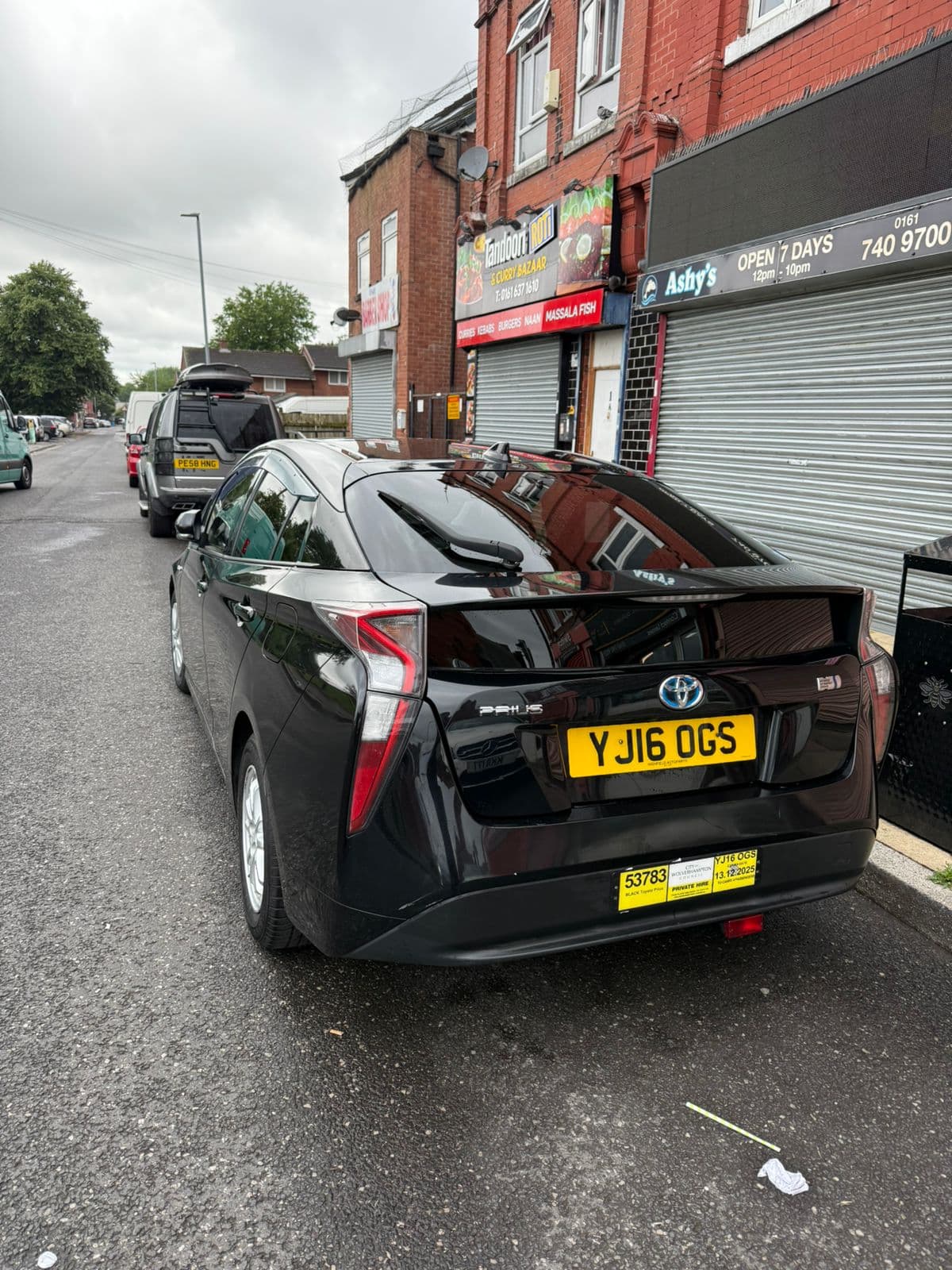 Toyota Prius Black Hybrid